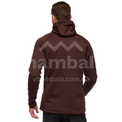 Мужская флисовая кофта с рукавом реглан Black Diamond Factor Hoody, S - Port/Black (BD 744040.9174-S)