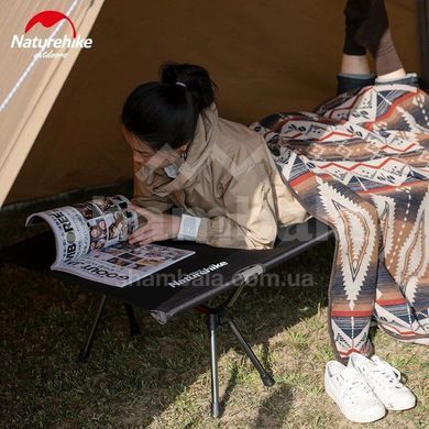 Ліжко складане Naturehike NH20JJ009, Black (6927595747728)
