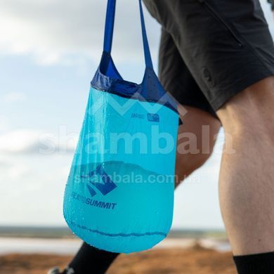 Емкость для воды Sea to Summit Ultra-Sil Folding Bucket, Blue Atoll, 10 л (STS 044501)