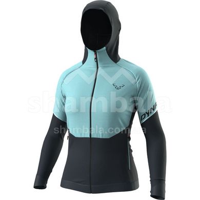 Жіноча вітровка Dynafit ALPINE HYBRID JKT W, light blue/dark blue, XS (71605/8051 XS)