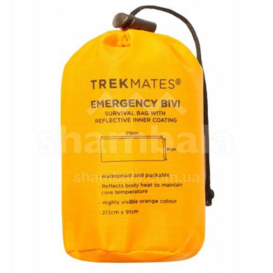 Термоодеяло-мешок Trekmates Emergency Bivi, orange (TM-006802/TM-01039)