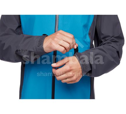 Мембранна жіноча куртка Black Diamond Highline Shell, S - Fjord Blue/Anthracite (BD 745001.9143-S)