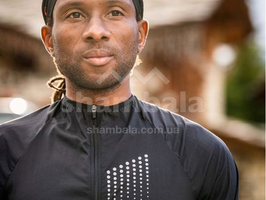 Чоловіча куртка Compressport Hurricane Windproof Jacket M, Black, S (CMS AM00165B 990 00S)