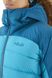 Женский зимний пуховик Rab Infinity Alpine Jacket Wmns, ULTRAMARINE/AQUAMARINE, 10 (821468972438)