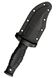 Ніж Cold Steel Mini Leather Neck Clip Point, Black (CST CS-39LSAB)