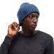 Шапка Buff Merino Wool Knitted Hat Ervin, Denim (BU 124243.788.10.00)