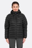 Зимова жіноча куртка Rab Cirrus Alpine Jacket Wmns, Black, 12 (RB QIP-26-BLK-12)