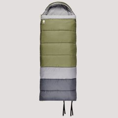 Спальный мешок Sierra Designs Boswell 35 (2°C), 198 см - Double Zip, Green/Gray (77620522)