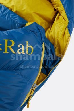 Спальний мішок Rab Ascent Pro 600 Regular, (-7&deg;C), 185 см - Left Zip, Ink (QSD-23-INK-REG-LZ)