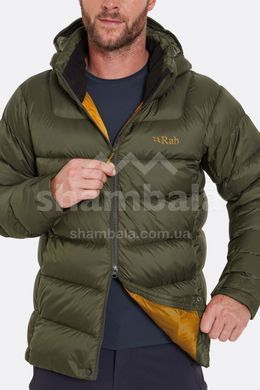 Мужская зимняя куртка Rab Ascent Jacket, Black, MED (RB QDE-67-BLK-MED)