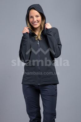 Трекінгова жіноча куртка Soft Shell Tatonka Cesi W's Hooded Jacket, Dark Blue, 36 (TAT 8609.701-36)