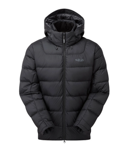 Зимова чоловіча куртка Rab Ascent Jacket, Black, MED (RB QDE-67-BLK-MED)