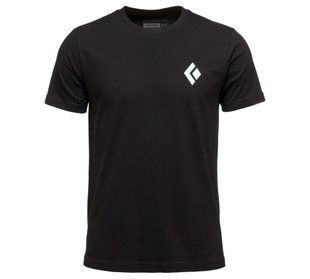 Футболка чоловіча Black Diamond M SS Equipment For Alpinist Tee, Black, L (BD YL4X.015-L)