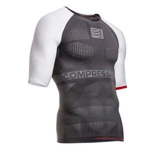 Футболка чоловіча Compressport On/Off Multisport Shirt SS, XS - White (TSON-SS00-T0)