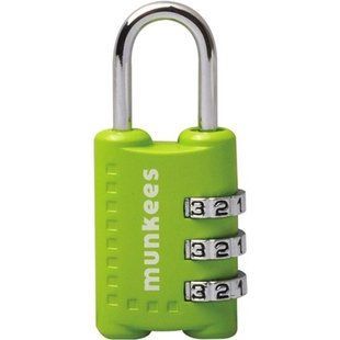 Брелок-замок Munkees 3604 Combi Lock 1 Lime (MNKS 3604-LM)