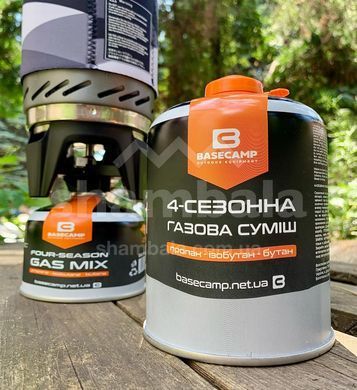 Газовый баллон BaseCamp 4 Season Gas 100 г (BCP 70100)