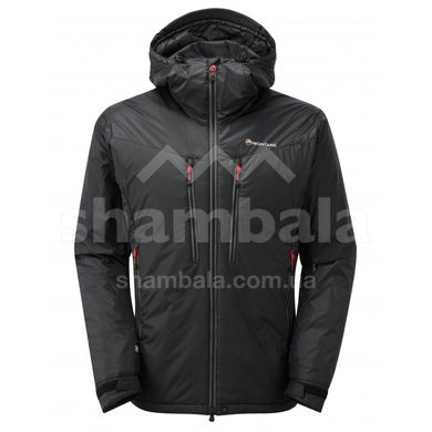 Чоловіча демісезонна куртка Montane Flux Jacket, S - Black (MNT MFLJABLAB0-S)