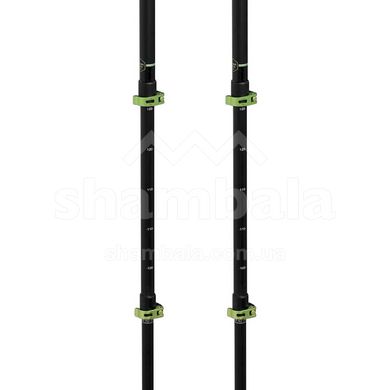 Трекінгові палиці Komperdell Hikemaster Powerlock, Black/Lime, 64-140 см (9008687362405)