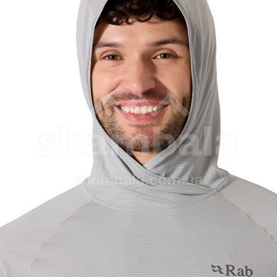 Кофта чоловіча Rab Sonic Hoody, Light Zinc, L (RB QCC-51-LZN-LRG)