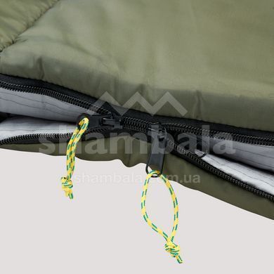 Спальний мішок Sierra Designs Boswell 35 (2&deg;C), 198 см - Double Zip, Green/Gray (77620522)