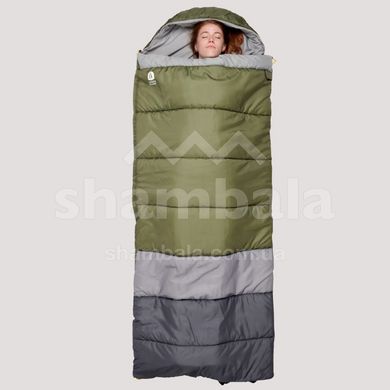 Спальний мішок Sierra Designs Boswell 35 (2&deg;C), 198 см - Double Zip, Green/Gray (77620522)