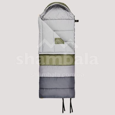 Спальний мішок Sierra Designs Boswell 35 (2&deg;C), 198 см - Double Zip, Green/Gray (77620522)