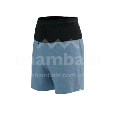 Шорты мужские Compressport Trail Racing Overshort M, Denim, L (7630102564273)