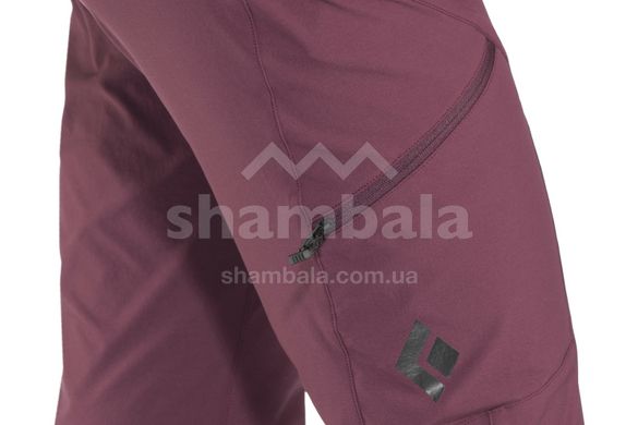 Штани жіночі Black Diamond Alpine Pants Softshell, S - Bordeaux (BD QP9E.602-S)