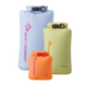Набор гермочехлов Sea to Summit Lightweight Dry Bag Set, 3 Piece, 3/5/8L, Tangerine/Celery Green/Skyway (STS 031206)