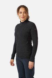 Женская кофта Rab Nexus Jacket Wmns, Black, 10 (RB QFF-73-BLK-10)