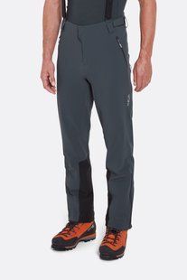 Штаны мужские Rab Ascendor Alpine Pants, Ebony, Short, 30 (QFU-80-EBN-30-SH)