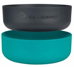 Набор посуды DeltaLight Bowl Set от Sea To Summit, Pacific Blue/Charcoal, S (STS AKI2008--05042102)