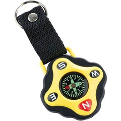 Брелок-компас Munkees Key Fod Compass, Black/Yellow (6932057831556)