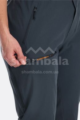 Штаны женские Rab Khroma Ascendor Pants Wmns Ebony (Graphene), XS regular (QFU-91-EGR-08-RG)
