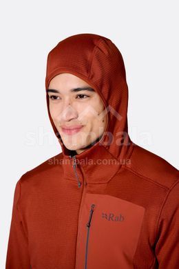 Чоловіча флісова кофта Rab Ascendor Hoody, Black, L (RB QFG-62-BLK-LRG)