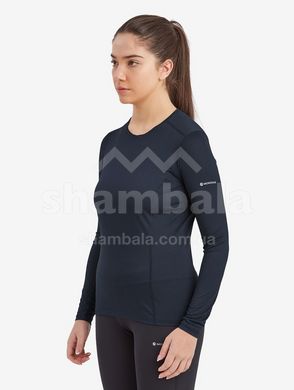 Футболка жіноча Montane Female Dart Lite Long Sleeve T-Shirt, Eclipse Blue, S/10/38 (5056601008353)