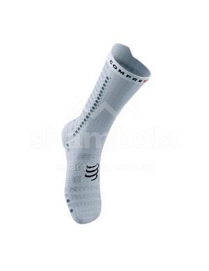 Шкарпетки Compressport Pro Racing Socks V4.0 Ultralight Bike, White/Black, T4 (XU00052B0002T4)
