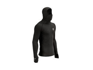 Чоловіча термокофта Compressport 3D Thermo UltraLight Racing Hoodie, Black, S (CMS AU00007B.990-00S)