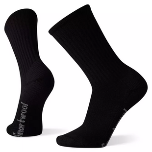 Шкарпетки чоловічі Smartwool Classic Hike Light Cushion Solid Crew, Black, р.L (SW SW001645.001-L)