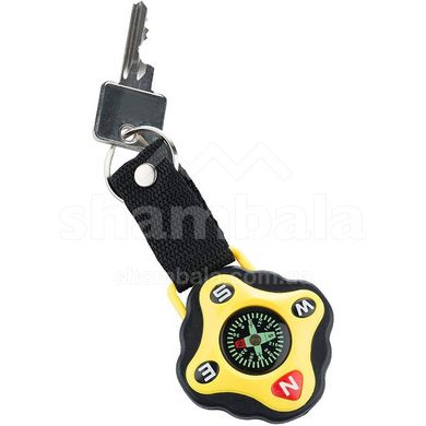 Брелок-компас Munkees Key Fod Compass, Black/Yellow (6932057831556)