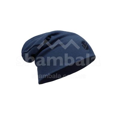 Шапка Buff Heavyweight Merino Wool Beanie, Solid Denim (BU 111170.788.10.00)