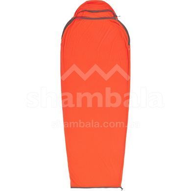 Вкладиш в спальник Sea to Summit Reactor Extreme Sleeping Bag Liner, Spicy Orange, Standart, Mummy w/ Drawcord, 198 см (STS ASL031071-190804)