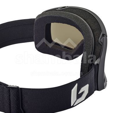 Маска горнолыжная Bolle Mammoth, Phantom+ Semi-Polarized Photochromic, Black Matte (BL MAMMOTH.BG037017)