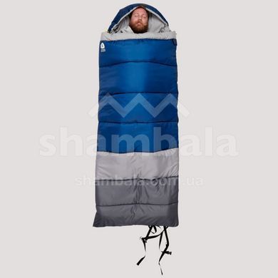 Спальный мешок Sierra Designs Boswell 20 (-7&deg;C), 198 см - Double Zip, Blue/Gray (77620622)