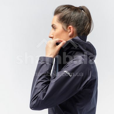 Мембранная женская куртка для трекинга Salewa Puez Aqua Powertex Hardshell Women's Jacket, Black, 40/34 (245460913) 2020