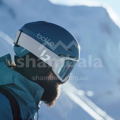 Маска горнолыжная Bolle Mammoth, Phantom+ Semi-Polarized Photochromic, Black Matte (BL MAMMOTH.BG037017)