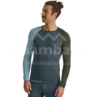 Термофутболка чоловіча Ortovox 120 COMP LIGHT LONG SLEEVE M, dark arctic grey, XL (8554100034)