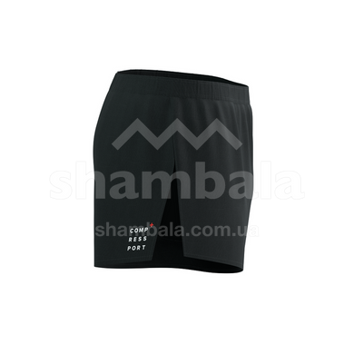Шорты мужские Compressport Racing Split Short M, Black, S (7630102564174)
