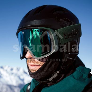 Маска горнолыжная Bolle Mammoth, Phantom+ Semi-Polarized Photochromic, Black Matte (BL MAMMOTH.BG037017)