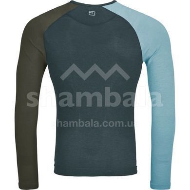 Термофутболка мужская Ortovox 120 COMP LIGHT LONG SLEEVE M, dark arctic grey, S (8554100031)